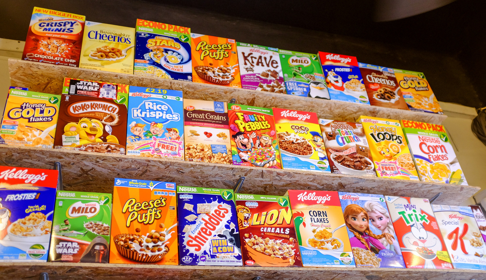 2. Like, Cereals-ly