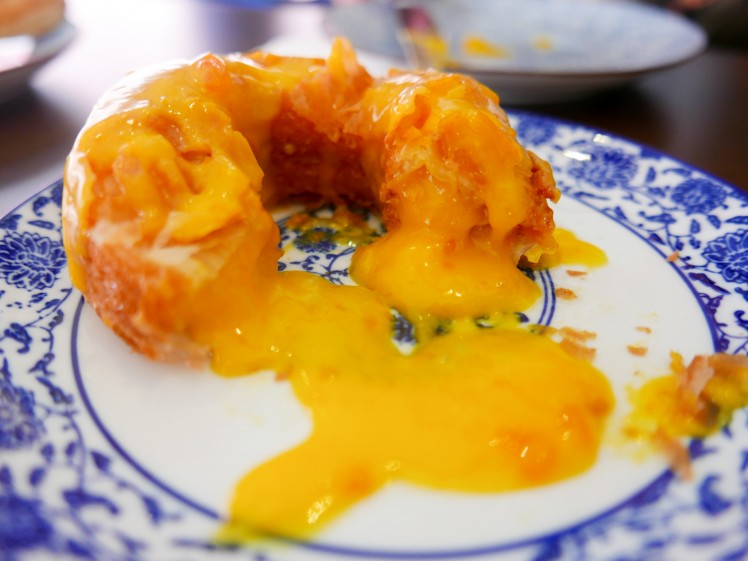 7. Salted egg yolk cronut