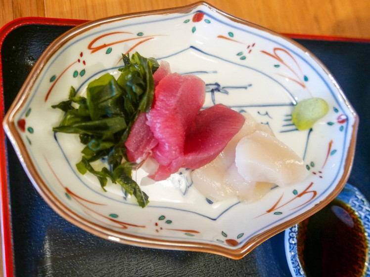 10. Yoshinari - scallop sashimi