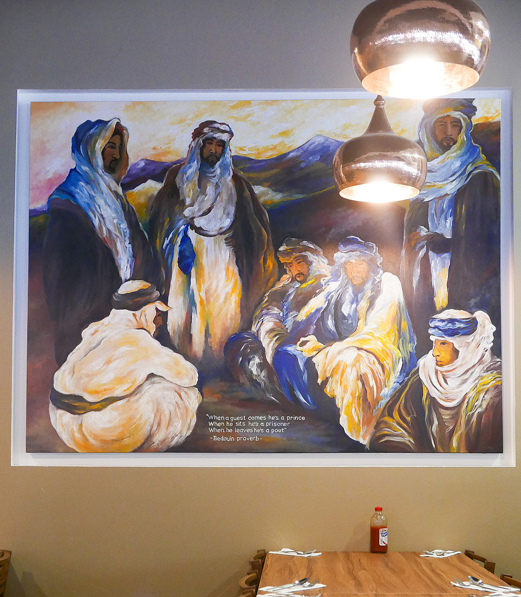 1. Bedouin Arabian Cuisine