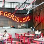 1. Burger & Sushi