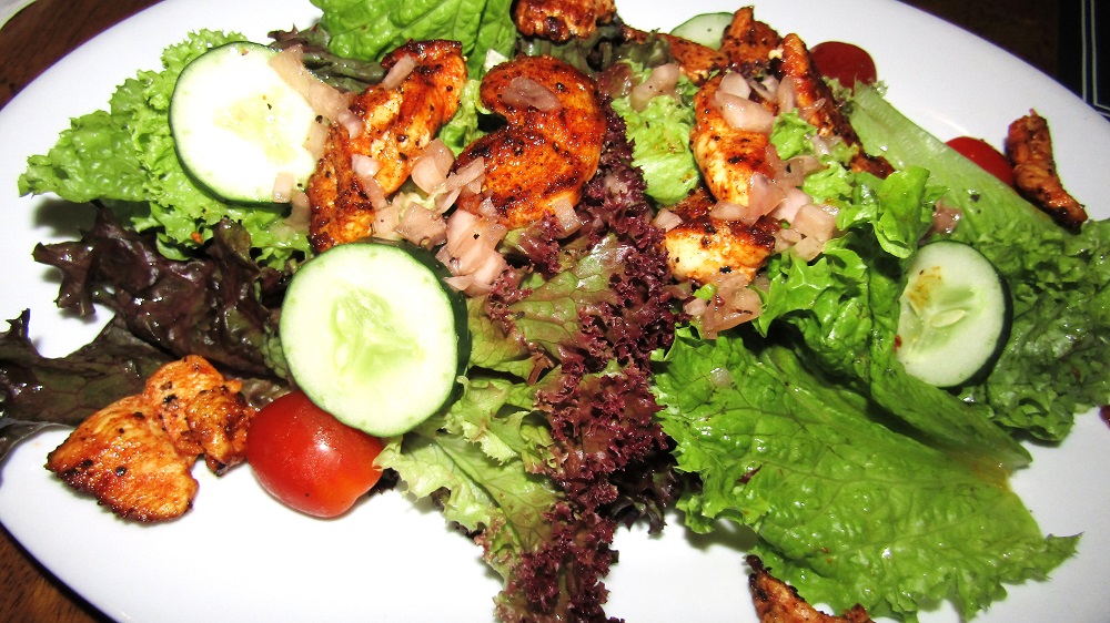 2. White Horse Tavern - grilled chicken salad