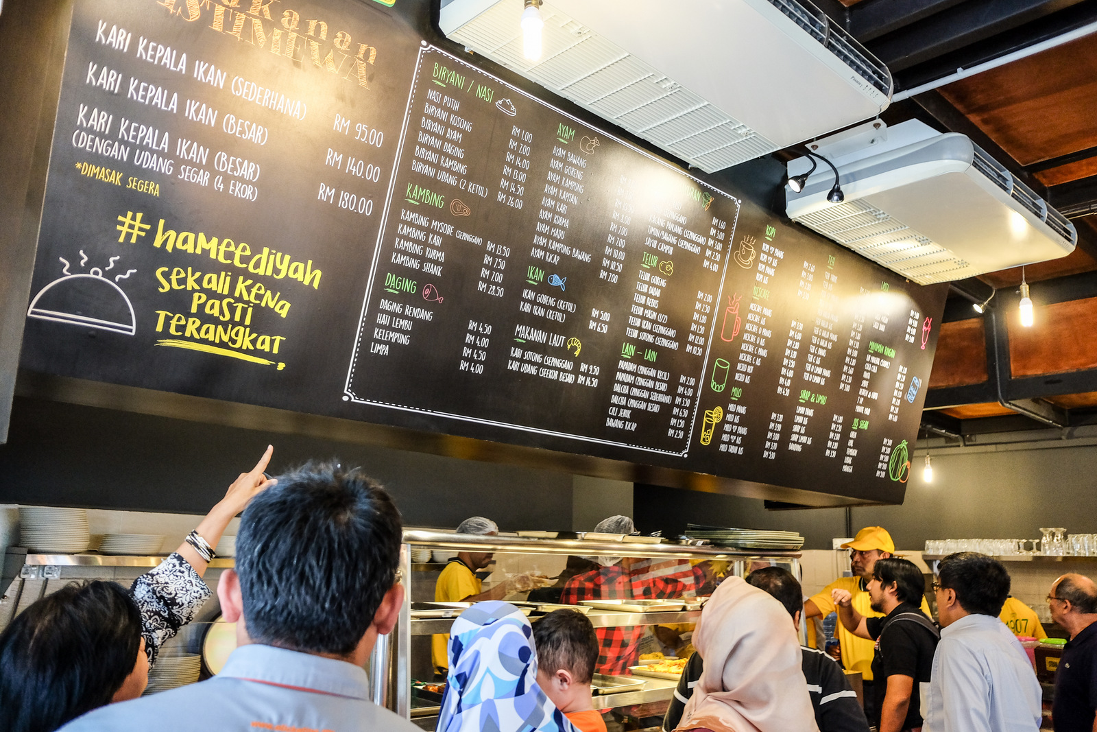 Nasi kandar hameediyah