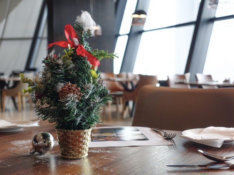 Christmas in the Sky at Trace Restaurant: Snapshot