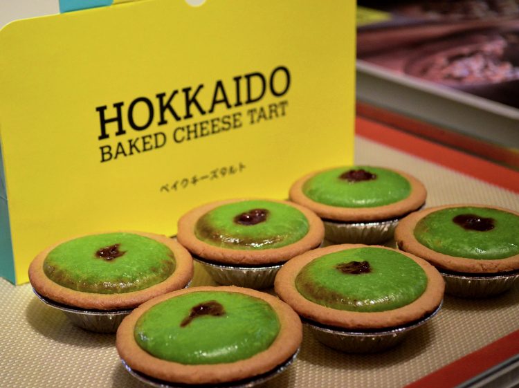 Hokkaido Baked Cheese Tart: New Matcha Azuki Cheese Tart