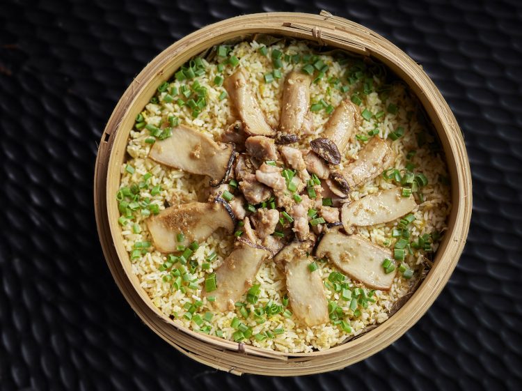 CNY2018_TheWestinKL_Fried Rice with Sesame Oil and Diced Chicken and Chopped Young Ginger-min