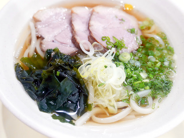 3. Chashu udon, with tender cuts of slow-braised pork