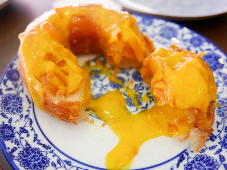 6. Salted egg yolk cronut