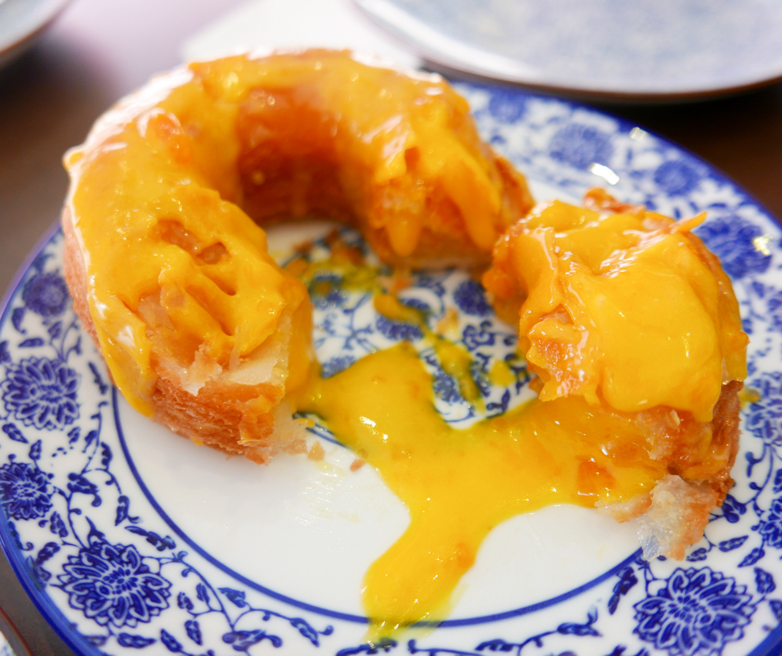 6. Salted egg yolk cronut