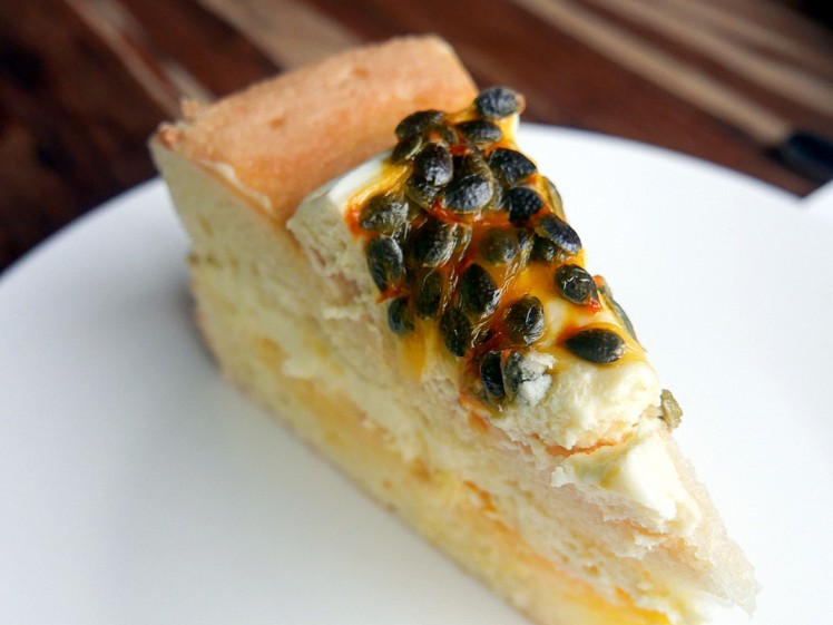 9. Passion fruit cake