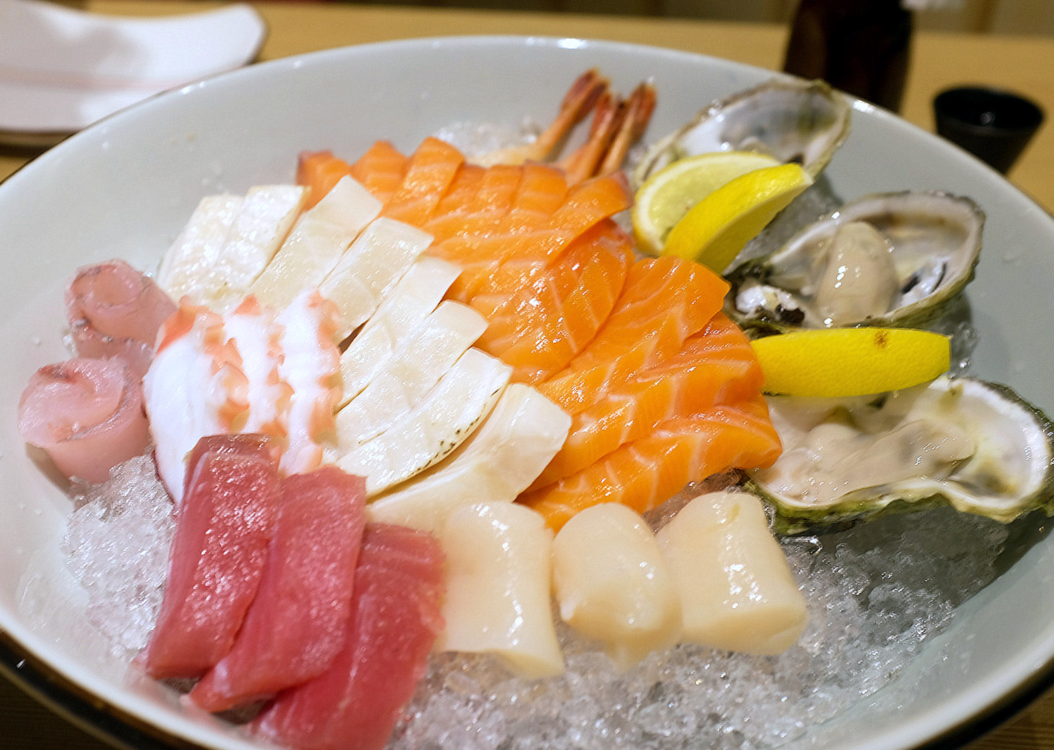 3. Sashimi platter