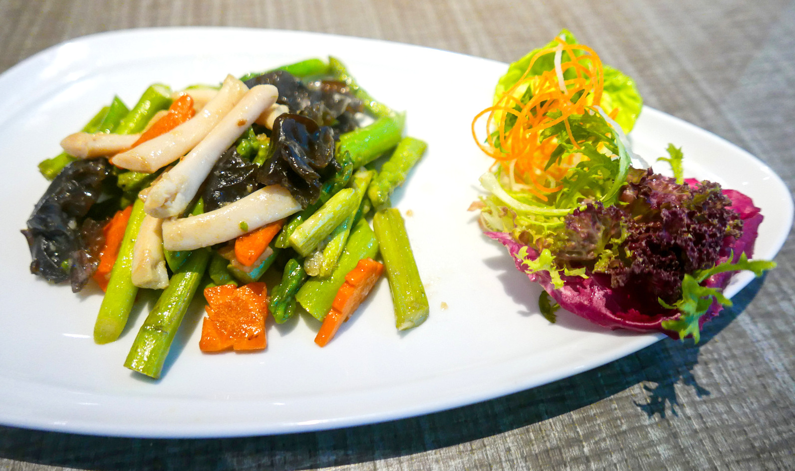 14. Sino Scene - stir fried asparagus