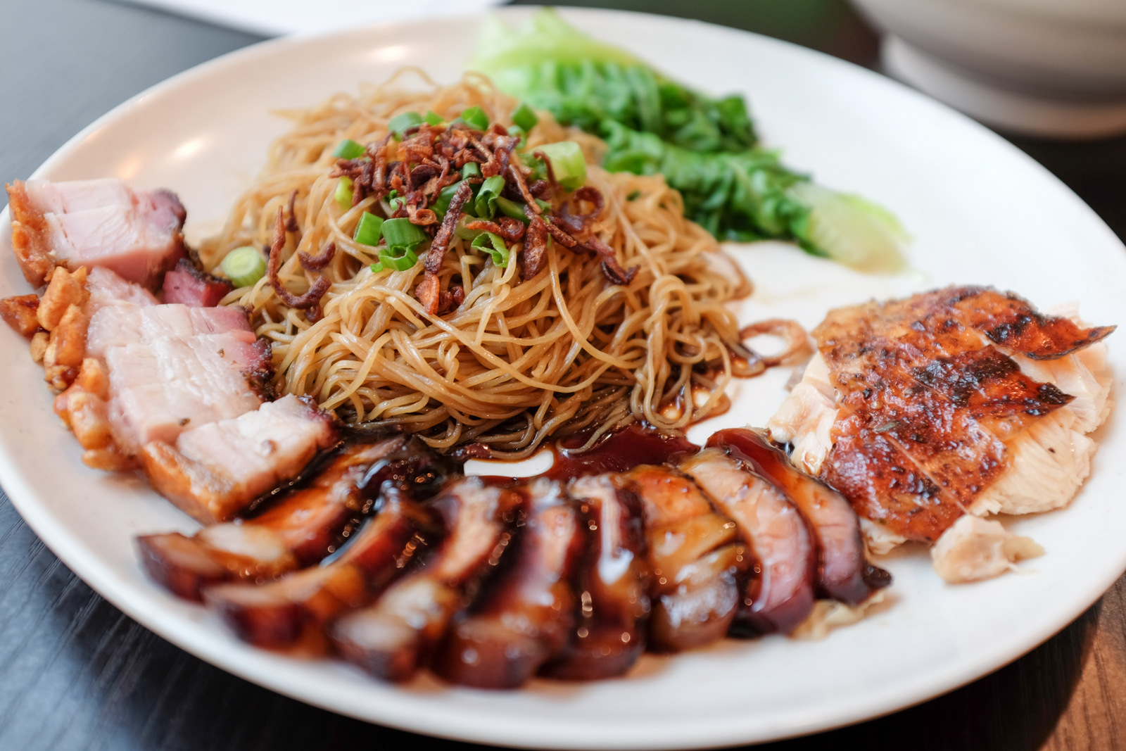 2. Boon Signature - wantan noodles with roas pork and chicken