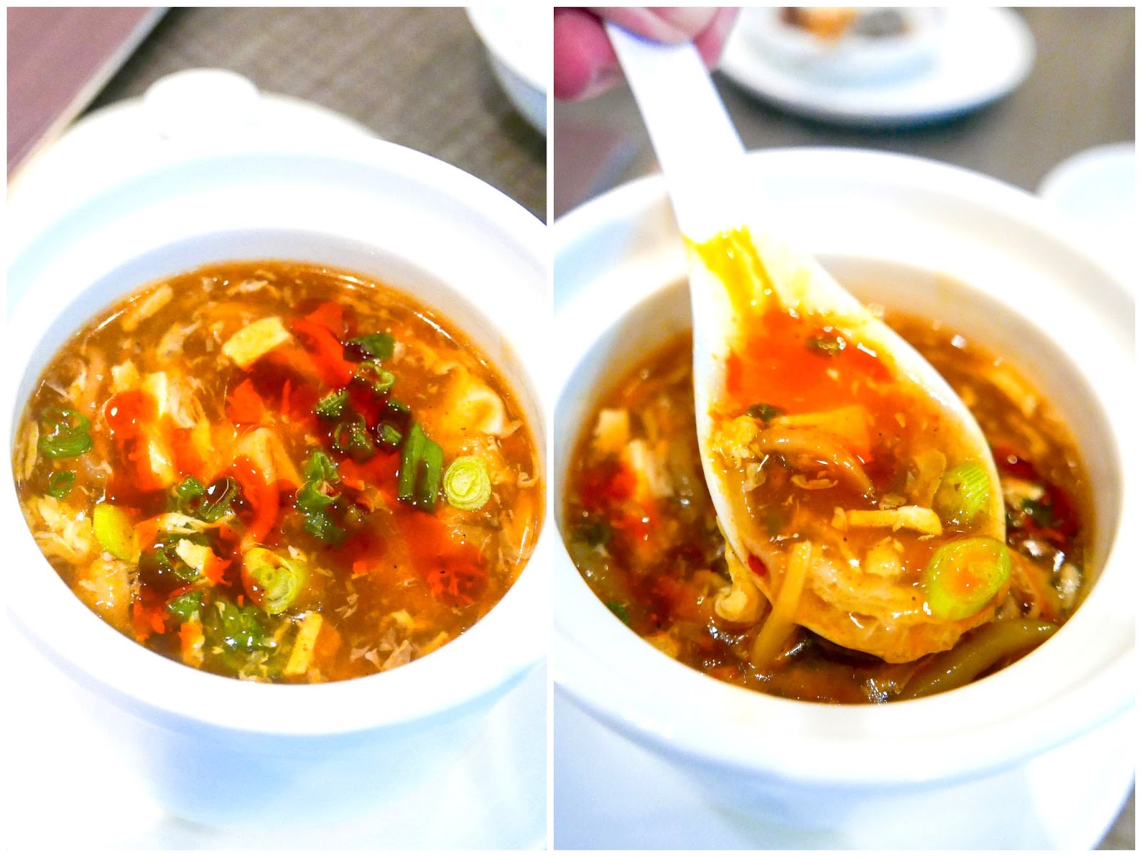 4. Sino Scene - sweet sour birds nest and crab soup