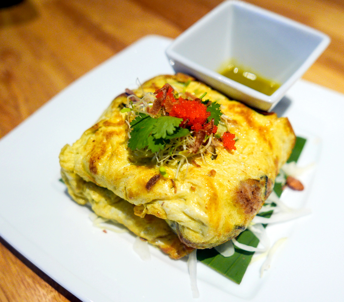 7. Kompassion II - omelette with oysters
