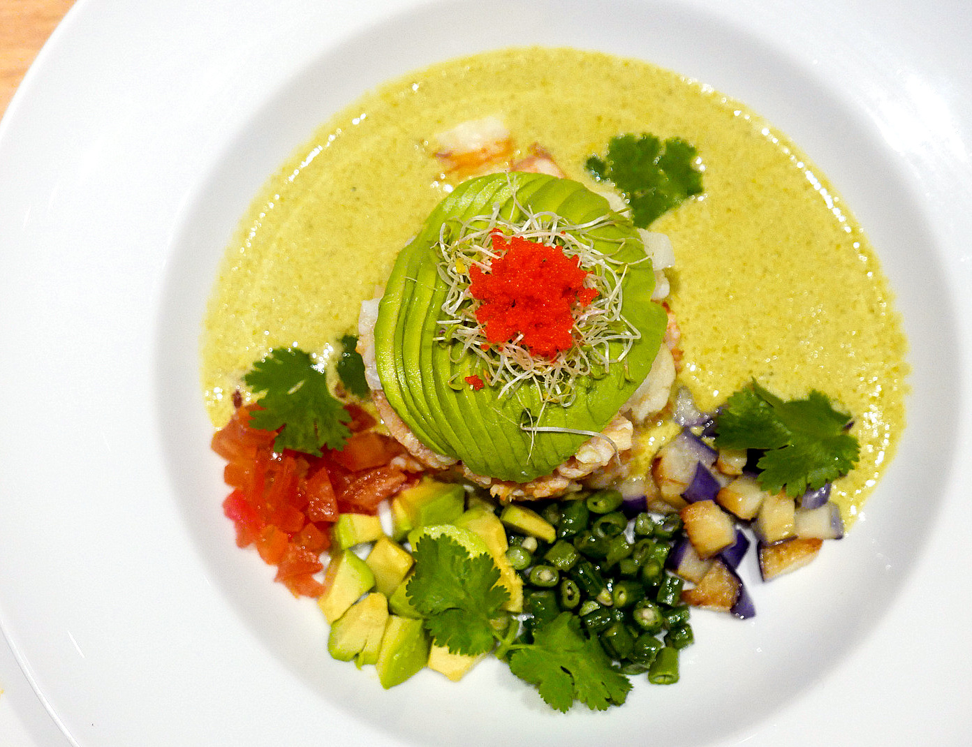 9. Kompassion II - lobster and avocado green curry