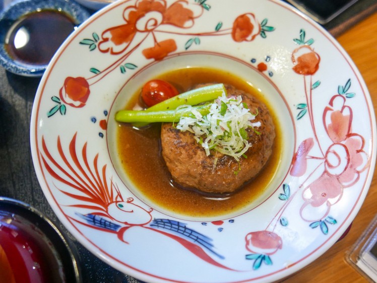 9. Yoshinari - beef hamburg steak