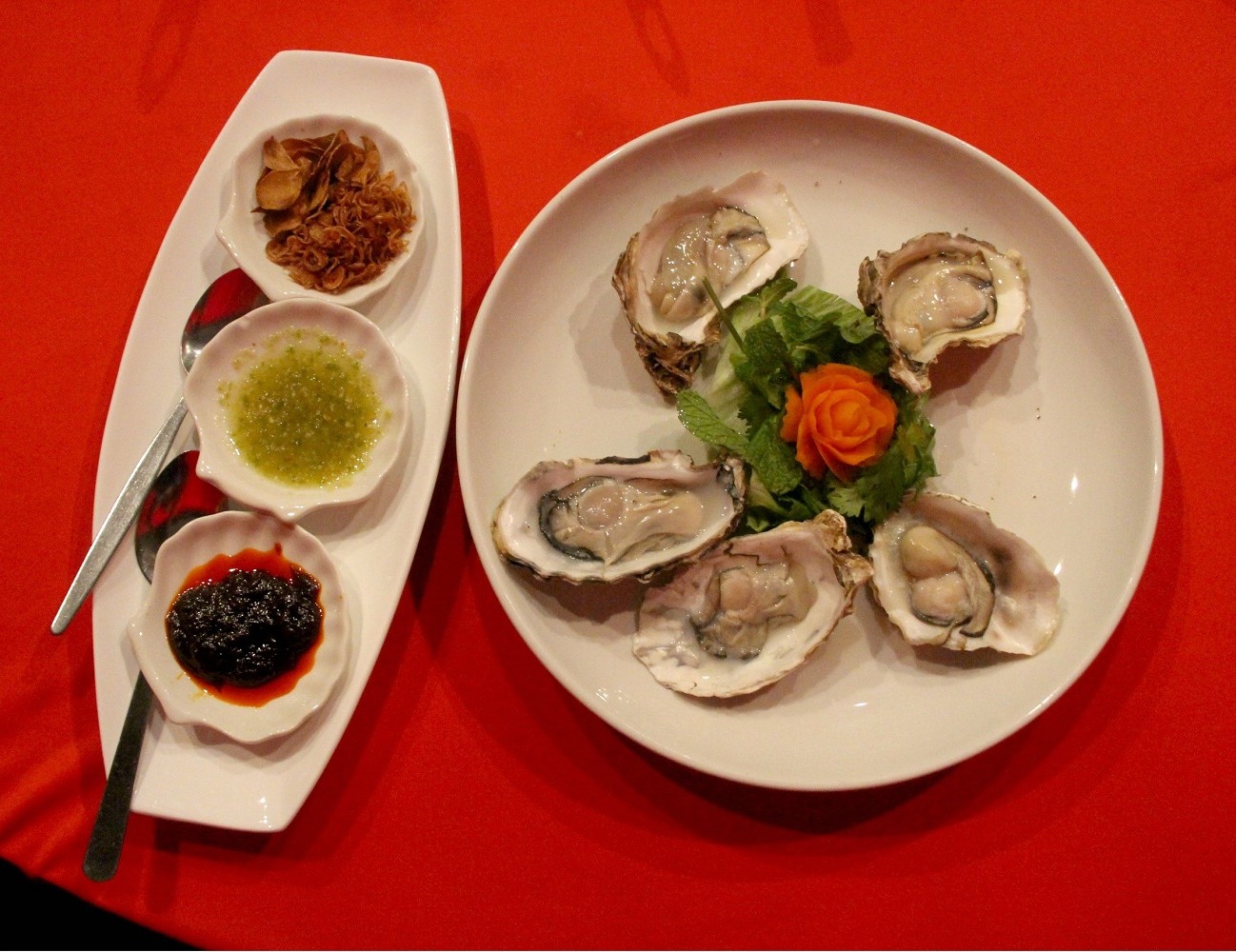 Thai U Up - bbq oysters