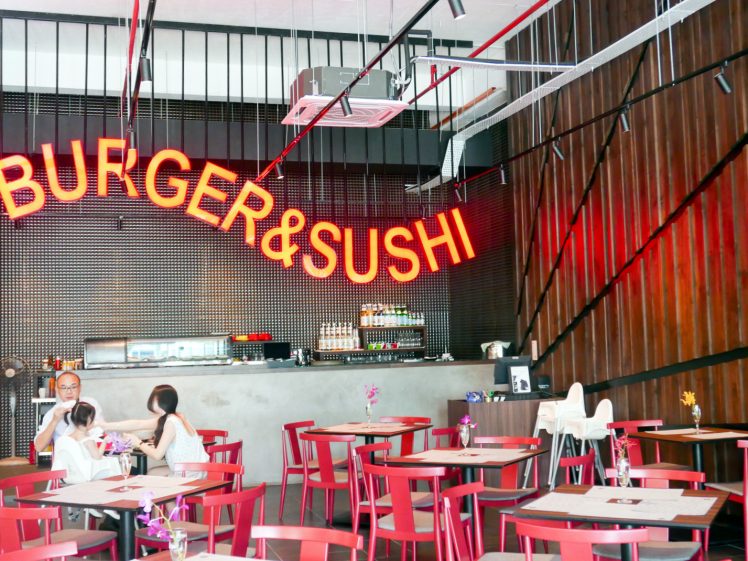 Burger & Sushi at G Village, Desa Pandan: Snapshot