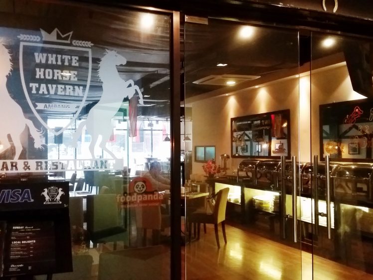 White Horse Tavern at Jalan Ampang: Restaurant review