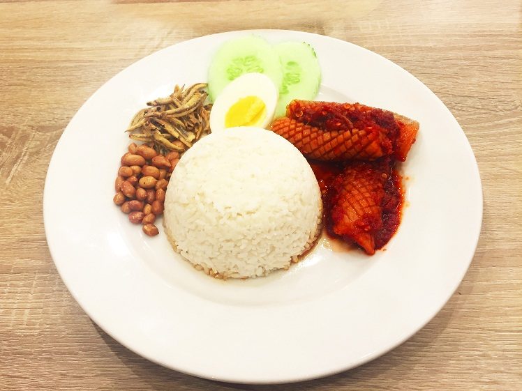 Nasi Lemak Sambal Sotong