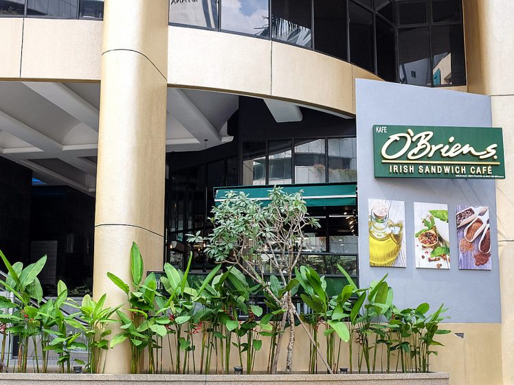 O'Briens Irish Sandwich Cafe at Holiday Inn Express, Jalan Raja Chulan: Restaurant review