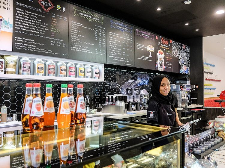 Second Cup Coffee Company Malaysia at Sunway Putra Mall: Snapshot