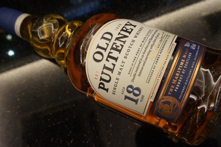 old pulteny whisky aged 18
