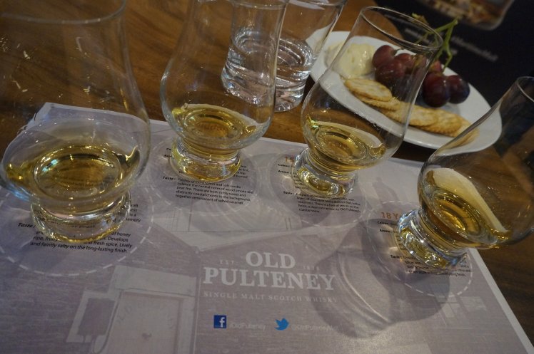 old pulteney whisky tasting