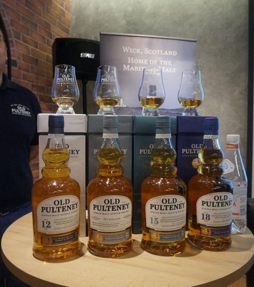 old pulteney whisky range