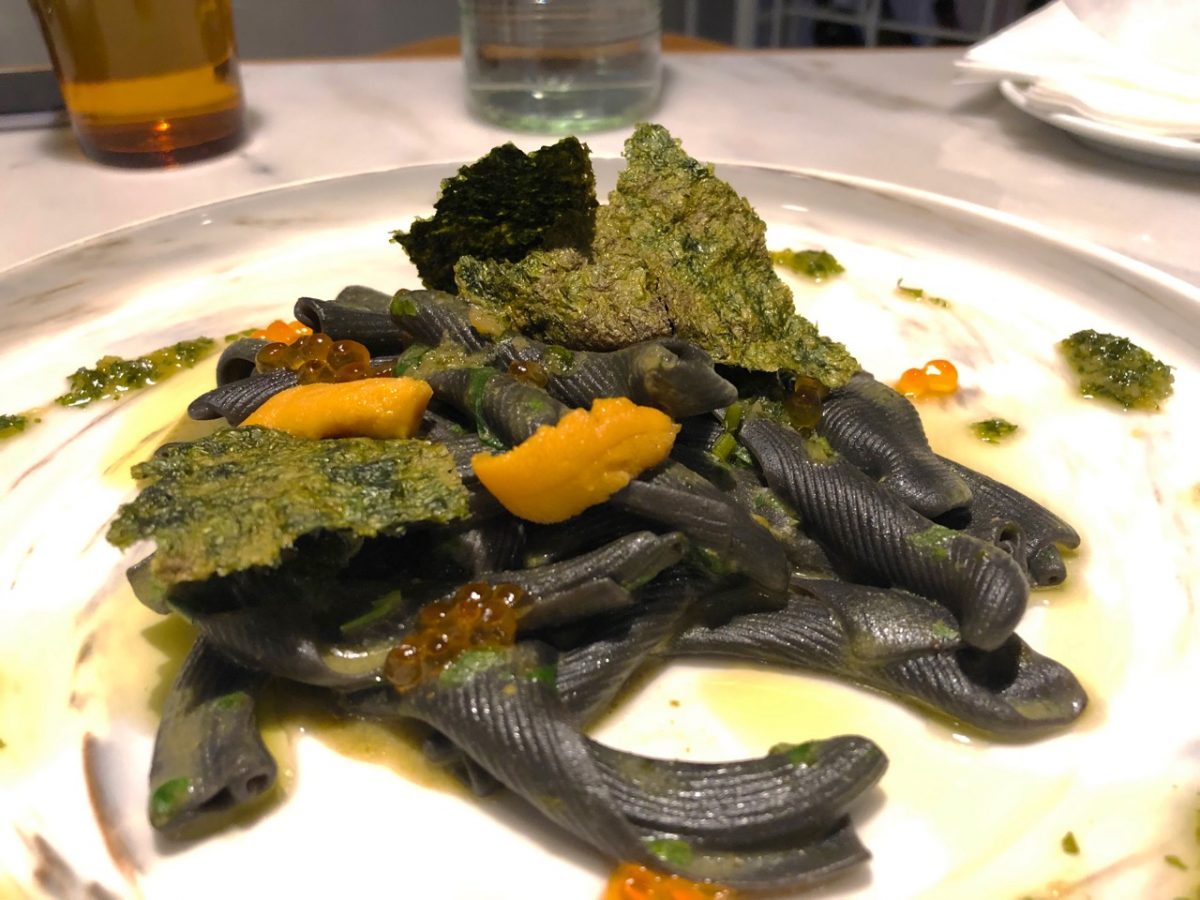 grano squid ink pasta