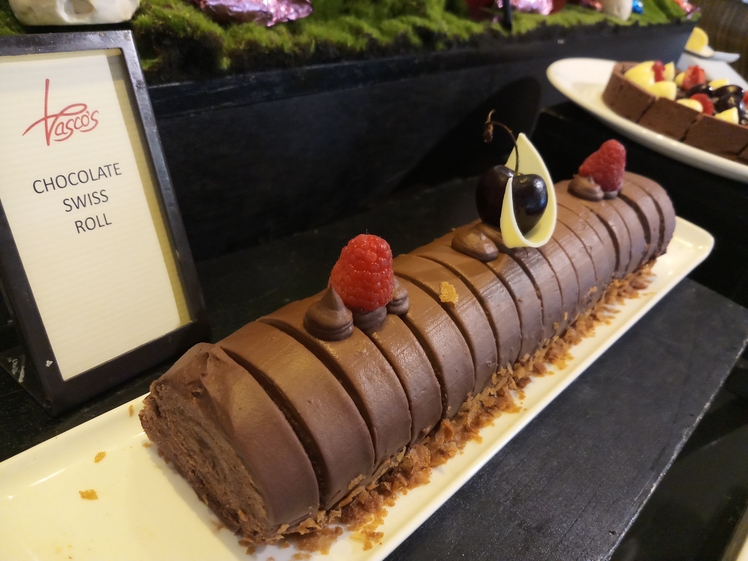 chocolate swiss roll