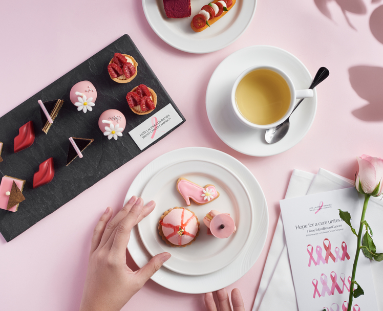 Pink Hope Afternoon Tea with Hilton and Estée Lauder