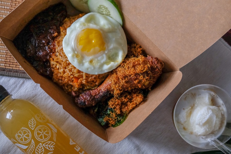 santan asean menu nasi lemak