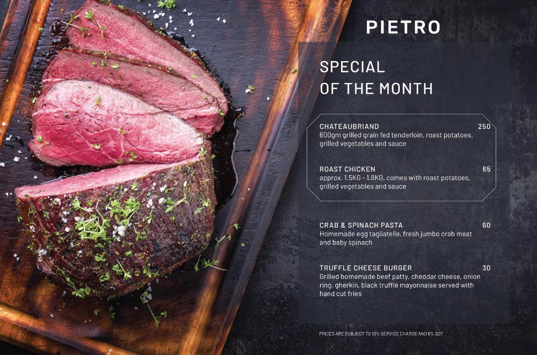 Pietro's Chateaubriand Addition is Beef-utiful!