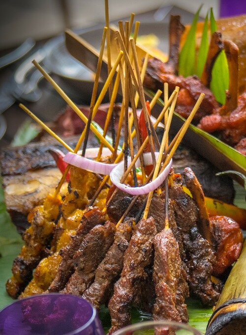 satay malaysian delight banyan epicurean