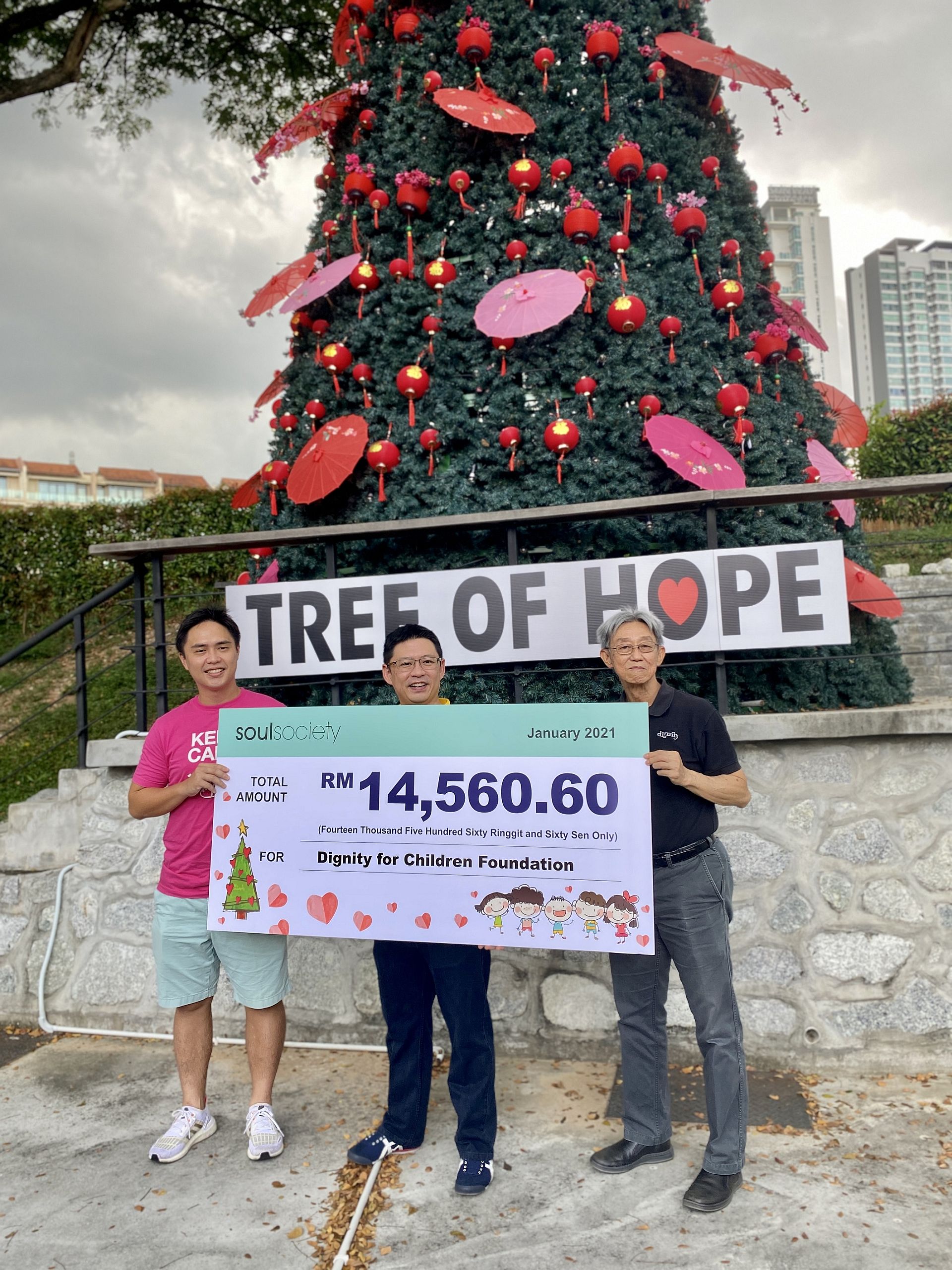 SOUL Society Group Raises Over RM14,000 for Dignity for Children