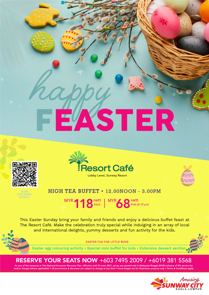 Sunway Resort: Happy Easter Feaster at The Resort Café - EatDrink