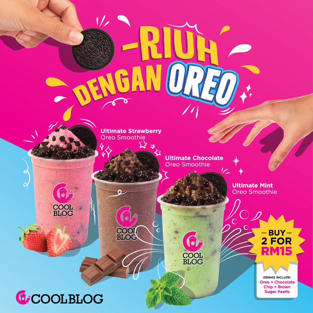 O-Riuh with Oreo with CoolBlog's New Line
