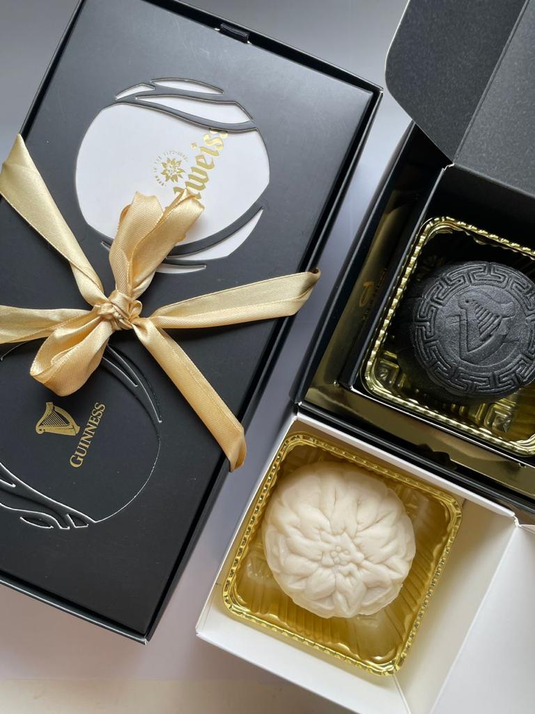 guinness edelweiss snowskin mooncake